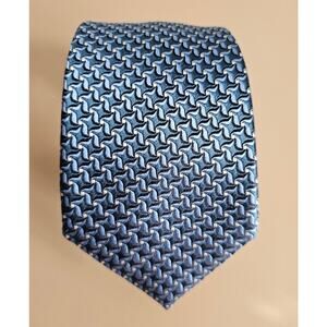 COUNTESS MARA Men's Silk Blue Necktie - Excellent Condition
